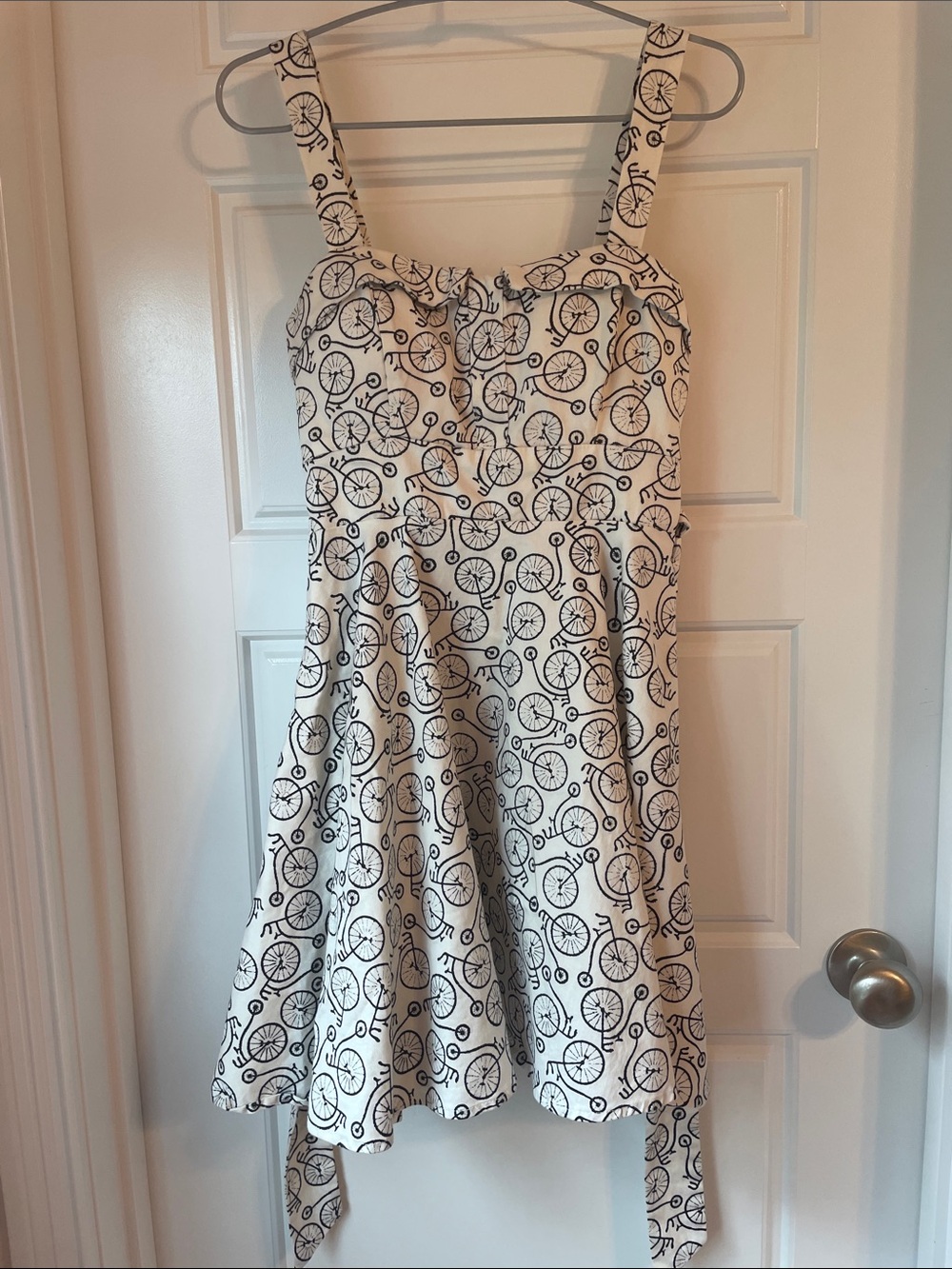 Retro bicycle sundress
